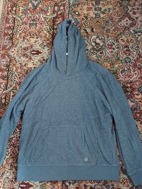 Outerknown Heather Slate Blue Hightide Hoodie